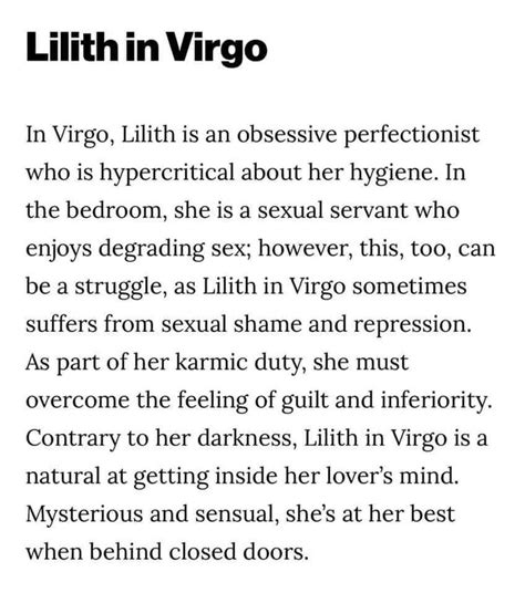 lustful.lilith|lilith in virgo.